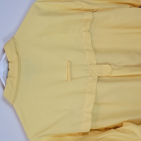 Exofficio Yellow Button Down‎ Shirt Men Size Large - Picture 3 of 12